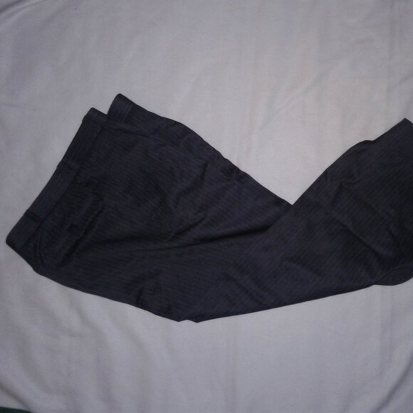 men's pinstripe pleated dress slacks - Picture 1 of 2